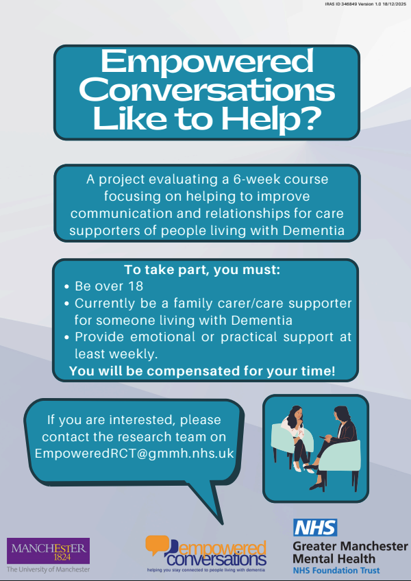 Empowered conversations poster